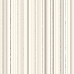 Papier peint motif à rayures - Lignes verticales et points alignés beige taupe et gris - Design