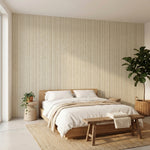 papier peint a rayures lignes verticales fines et epaisses beige taupe et creme -VARIANTE-3