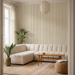 papier peint a rayures lignes verticales fines et epaisses beige taupe et creme -VARIANTE-6