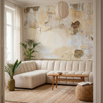 papier peint effet brique mur vieilli ecaille peinture blanche beige et gris cla-VARIANTE-8