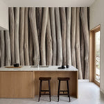 papier peint fibres naturelles branches bois flotte verticales entrelacees tons -2