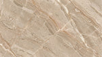 Papier peint panoramique effet marbre - Veinage fluide naturel tons beige rosé et blanc cassé effet luxueux sur mesure - Design