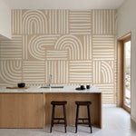 papier peint motifs geometriques arcs concentriques rayures entrecroisees motifs-2