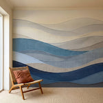 papier peint panoramique abstrait vagues fluides ondulations superposees tons bl-HERO-10
