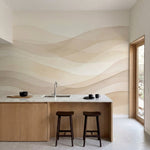 papier peint panoramique abstrait vagues ondulantes superposees degrade tons bei-1