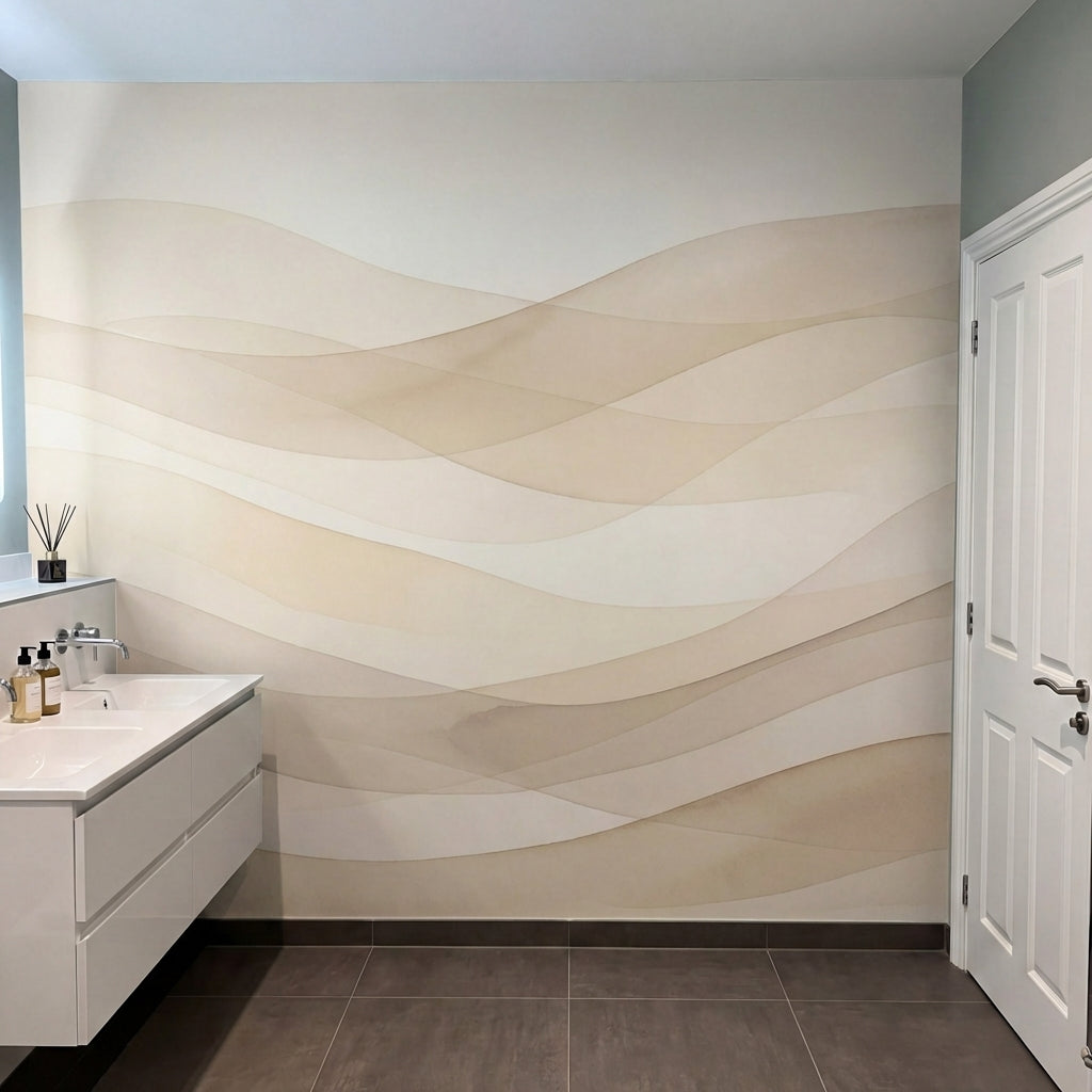 papier peint panoramique abstrait vagues ondulantes superposees degrade tons bei-7