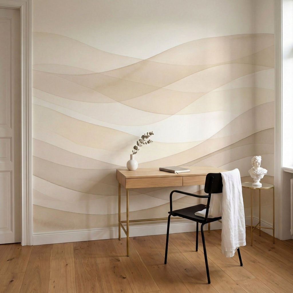 papier peint panoramique abstrait vagues ondulantes superposees degrade tons bei-8