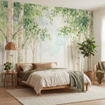 papier peint panoramique foret bouleaux troncs elances feuillage delicat tons be-VARIANTE-9