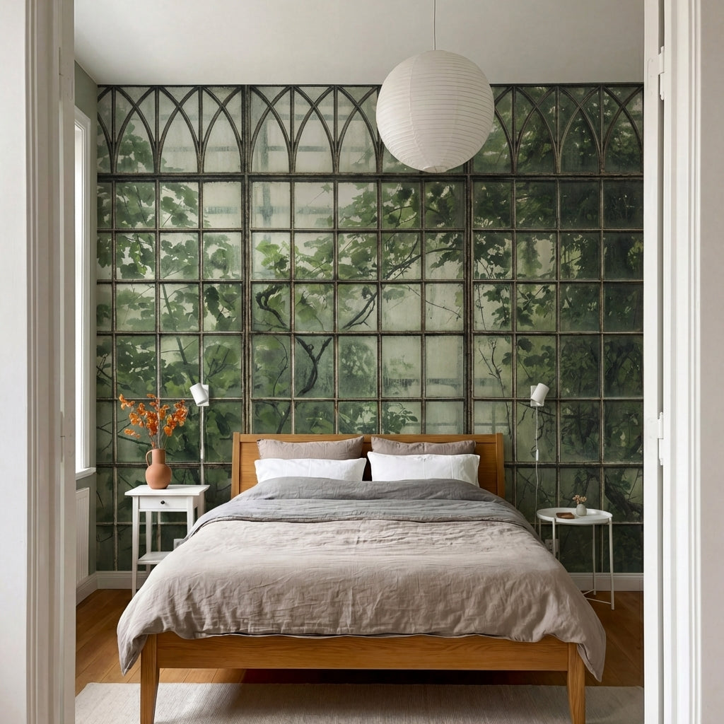 papier peint panoramique industriel verriere atelier fenetres metalliques vegeta-6