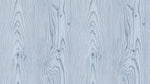 Papier peint panoramique nature - Veines bois organiques ondulantes tons bleu gris et blanc crème sur mesure - Design