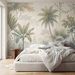 papier peint panoramique tropical palmiers bananier eucalyptus lianes suspendues-HERO-6