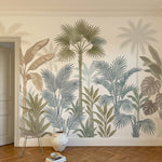 papier peint panoramique tropical palmiers bananiers feuillage superpose tons be-HERO-10