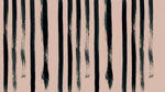 Papier peint panoramique géométrique - Rayures verticales pinceau irrégulières effet peint main sur mesure - Design